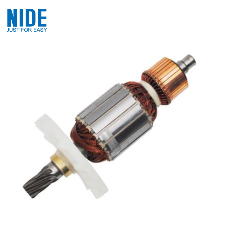 Bedane antarane Armature lan Commutator