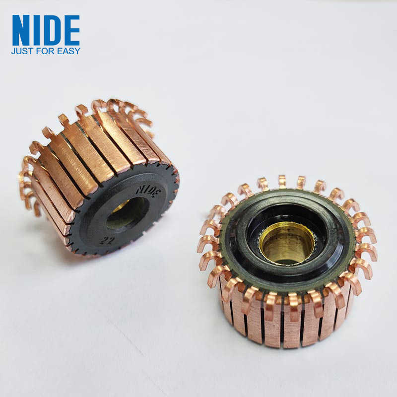 DC Motor Commutator Kanggo Perkakas Ngarep